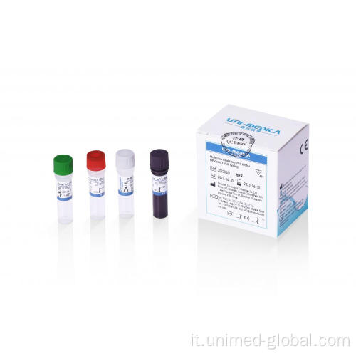 Kit PCR in tempo reale multiplex per HPV e tipizzazione 16/18